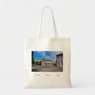 Belarus Беларусь Lepel Лепель Town View Tote Bag