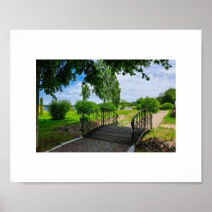 Belarus Беларусь Lepel Landscape Nature Poster