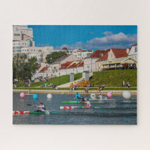 Belarus Беларусь Minsk Минск City Arc Jigsaw Puzzle