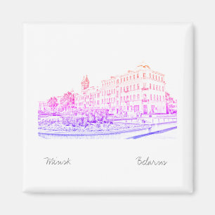 Belarus Беларусь Minsk Мінск Минск Magnet