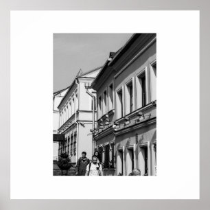 Belarus Беларусь Minsk Мінск Architecture Poster