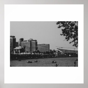 Belarus Беларусь Minsk Мінск Architecture Poster