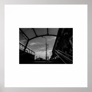 Belarus Беларусь Minsk Мінск Architecture Poster