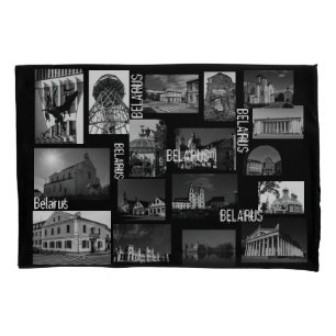 Belarus Беларусь Minsk Grodno Brest Architecture Pillowcase