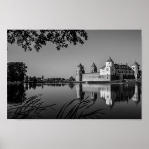Belarus Беларусь Mir Castle Мирский Замок Постер Poster