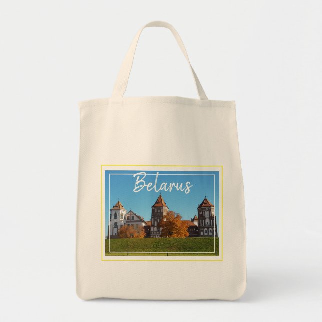 Belarus Беларусь Mir Castle Architecture Tote Bag (Front)