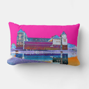 Belarus Беларусь Mir Castle Throw Pillow Cushion