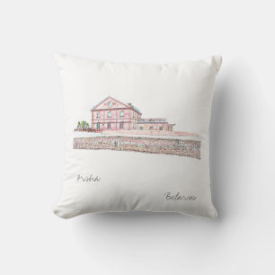 Belarus Беларусь Orsha Architecture Cushion Pillow
