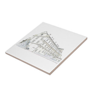 Belarus Беларусь Pinsk Пінск Architecture Ceramic Tile