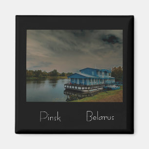 Belarus Беларусь Pinsk Пінск Architecture Magnet