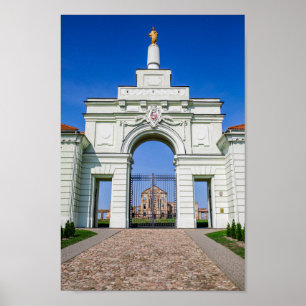 Belarus Беларусь Ruzhany Palace Architecture Poster