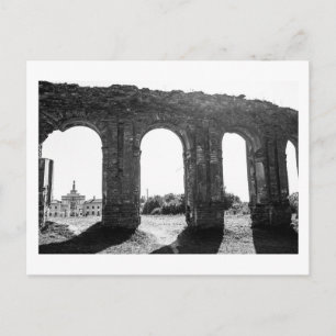 Belarus Беларусь Ruzhany Palace Ruins Architecture Postcard
