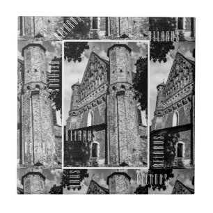 Belarus Беларусь Synkavichy Church Architecture Ceramic Tile