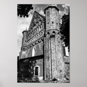Belarus Беларусь Synkavichy Church Architecture Poster