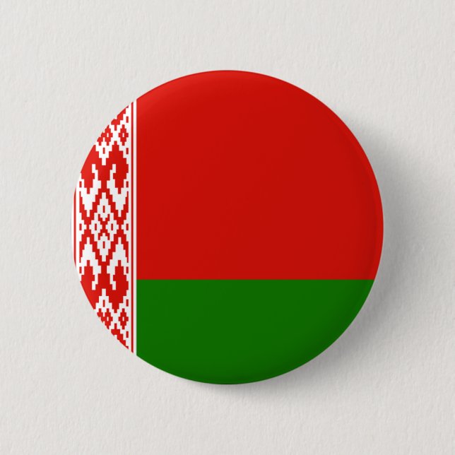 Belarus 6 Cm Round Badge (Front)