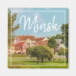 Belarus Architecture Minsk City Magnet