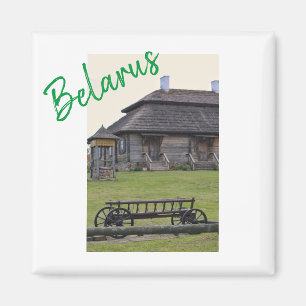 Belarus Architecture Rural Landscape Magnet