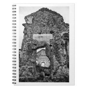 Belarus Begoml Biahoml Architecture Church Ruins Notebook