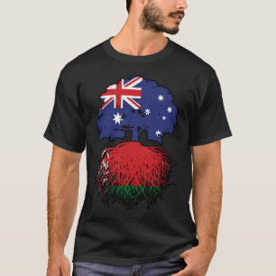 Belarus Belarusian Australian Australia Tree Roots T-Shirt