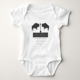 Belarus Belarusian Bison Зубр Беларусь Комбинезон Baby Bodysuit