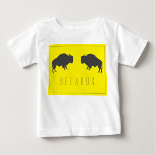 Belarus Belarusian Bison Зубр Беларусь Майка Baby T-Shirt