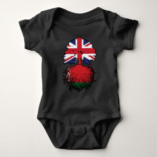 Belarus Belarusian British UK United Kingdom Baby Bodysuit