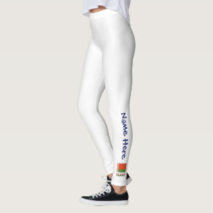 Belarus Belarusian Flag Personalised Leggings