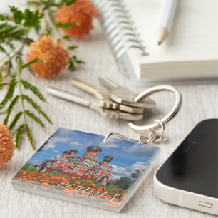 Belarus Borisov Barysaw Church Architecture Minsk Key Ring