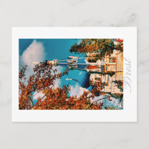 Belarus Brest City Architecture Postcard