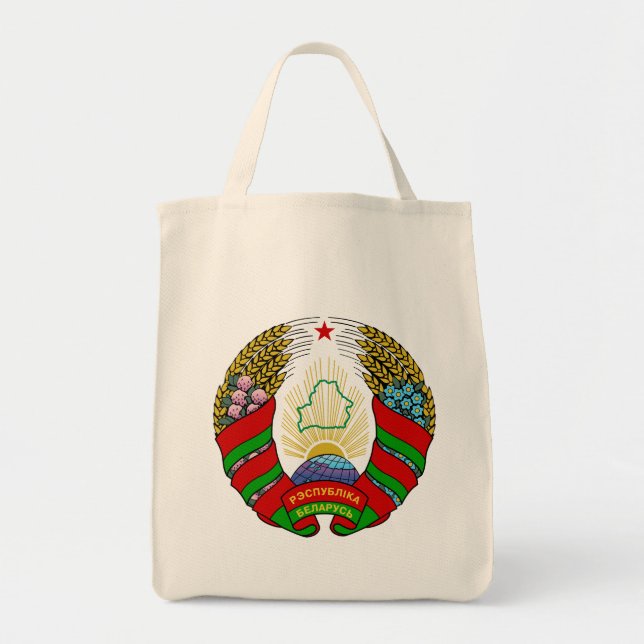 belarus emblem tote bag (Front)
