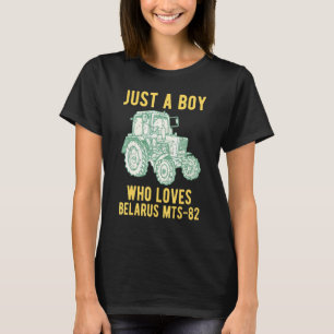 Belarus Farmer Tractor Agriculture T-Shirt
