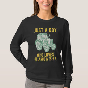 Belarus Farmer Tractor Agriculture T-Shirt