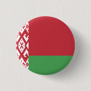 Belarus Flag 3 Cm Round Badge