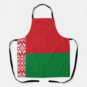 Belarus flag apron