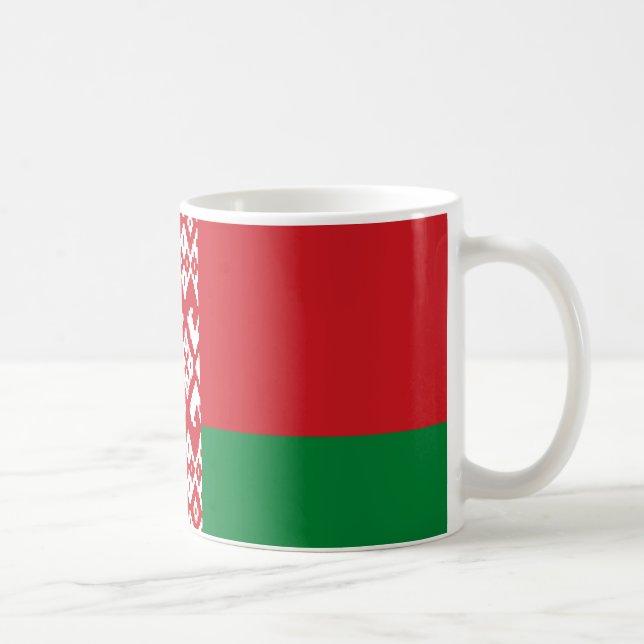 Belarus Flag Ceramic Mug (Right)