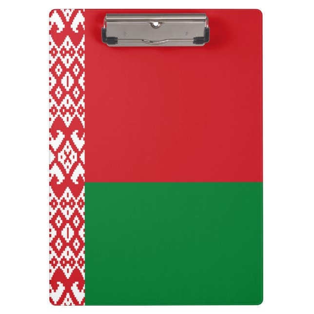 Belarus flag clipboard (Front)