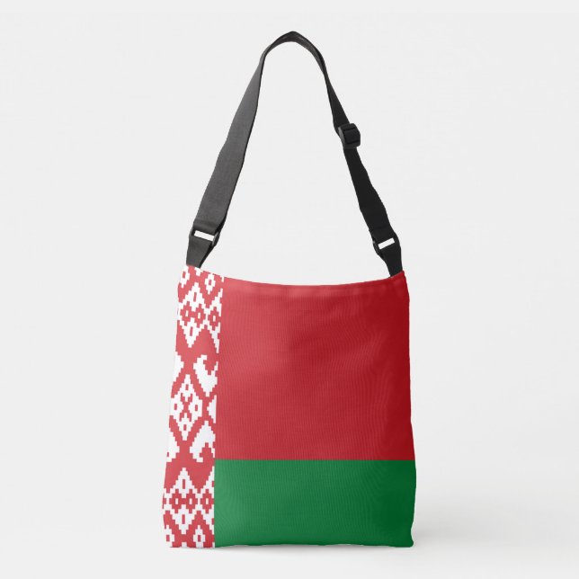 Belarus Flag Crossbody Bag (Front)