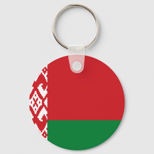 Belarus Flag Key Ring (Front)