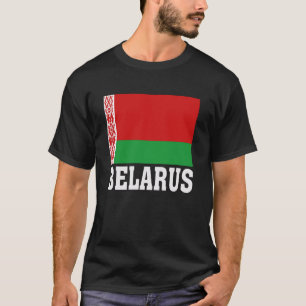 Belarus Flag Patriotic National Roots Souvenir T-Shirt