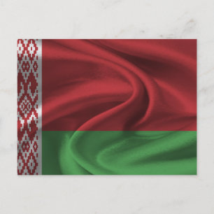 Belarus Flag Postcard