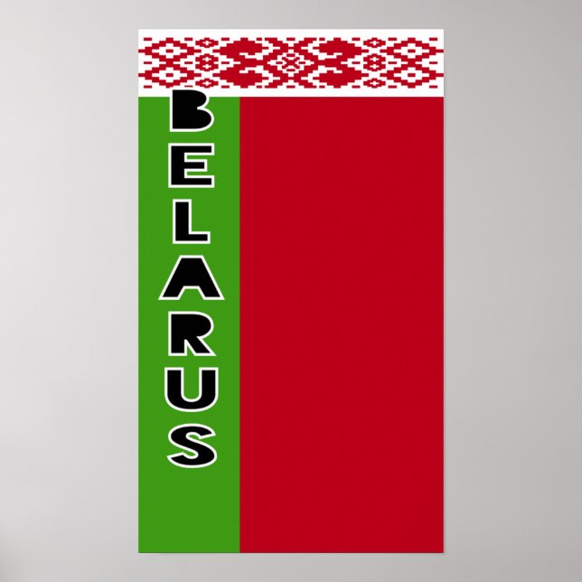 Belarus Flag Poster (Front)