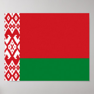 Belarus Flag Poster
