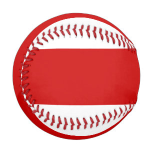 Belarus Flag (Red and White) Baseball