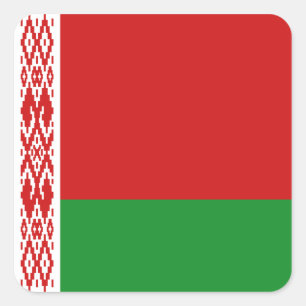 Belarus Flag Sticker