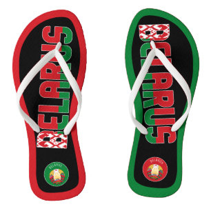 Belarus Flag Superb Patriotic Thongs