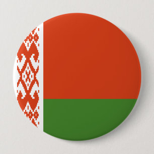 Belarus Flag Total Coverage 10 Cm Round Badge