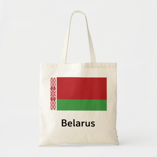 Belarus Flag Tote Bag (Front)