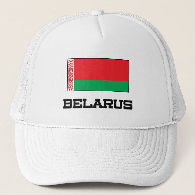 Belarus Flag Trucker Hat (Front)