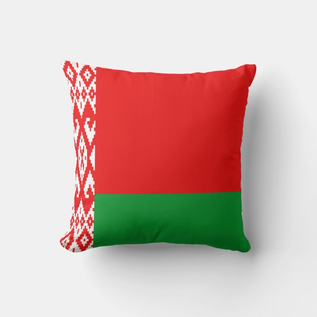 Belarus Flag x Flag Pillow (Front)