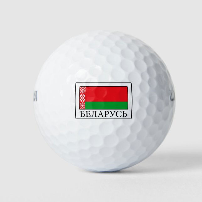 Belarus Golf Balls (Front)